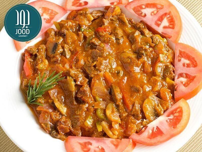 حمسة اللحم بالمشروم