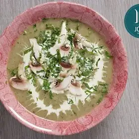 شوربة المشروم بالكريمة