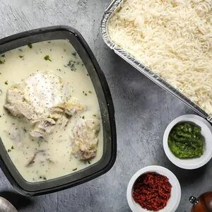 شاكرية اللحم باللبن