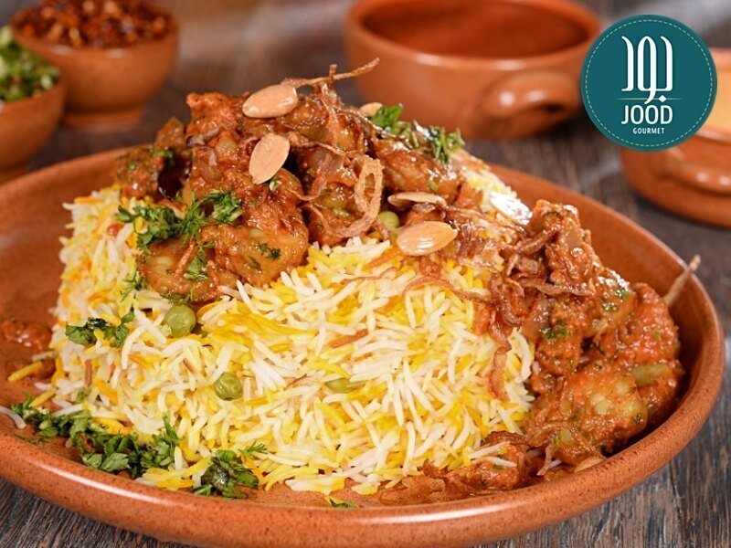 Shrimp Biryani Delhi Flavor