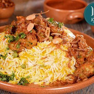 Shrimp Biryani Delhi Flavor