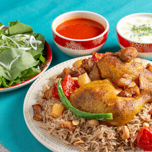 مقلوبة الباذنجان