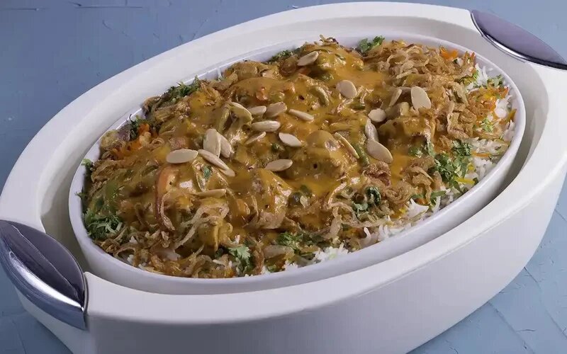 Gathering Arrabiata Chicken Biryani