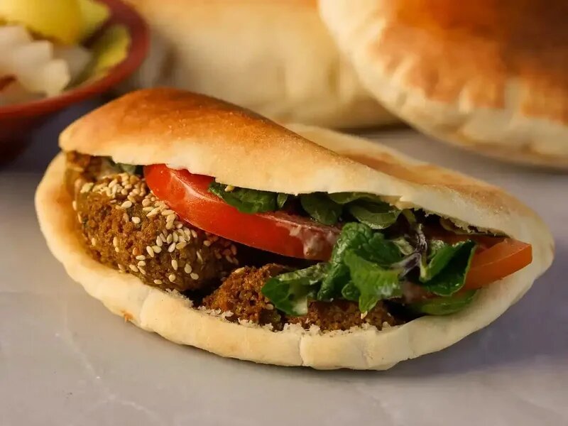 Falafel Super Sandwich