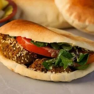 Falafel Super Sandwich