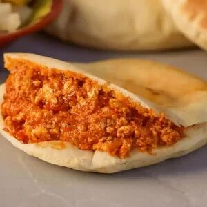 Eggs and Tomato Sandwich