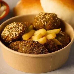 Super Domyati Falafel Plate