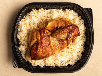 Grilled Chicken with Vermicelli Rice